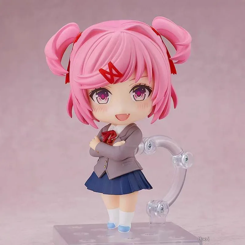 Anime Doki Doki Literature Club Natsuki 2077 Cute  Action Model Doll Toys 10CM