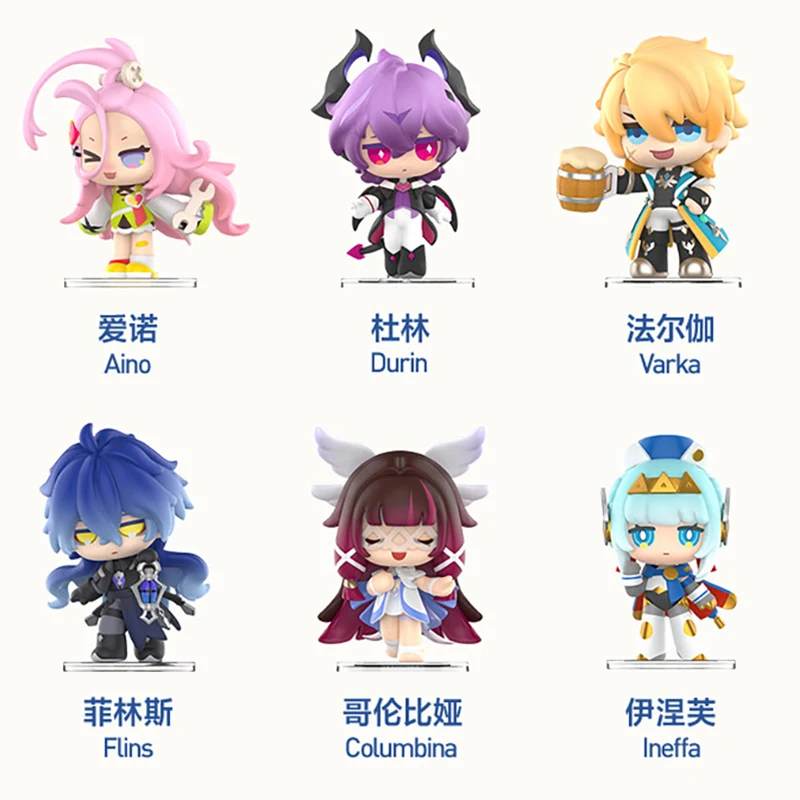 POPMART Genshin Impact New Year Gathering Q Version Series Blind Box Guess Bag Mystery Box Toys Doll Cute Anime Figure Desktop - Image 7