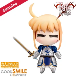 Original Genuine Good Smile Company Action/Dolls Nendoroid (#002) Fate/Stay Night Altria Pendragon Hetare Saber Limited Ver. WF