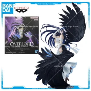 In Stock BANPRESTO Overlord EVOLVE Empress of Darkness Albedo Anime Figures Action Model Collect Toys Gifts  WY