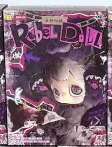 new MayMei 400% bag Rebellious Doll Plush Stuffed Animal Blind Box Collectible Bag Pendant Keychain Girls Birthday New Year Gift - Image 7