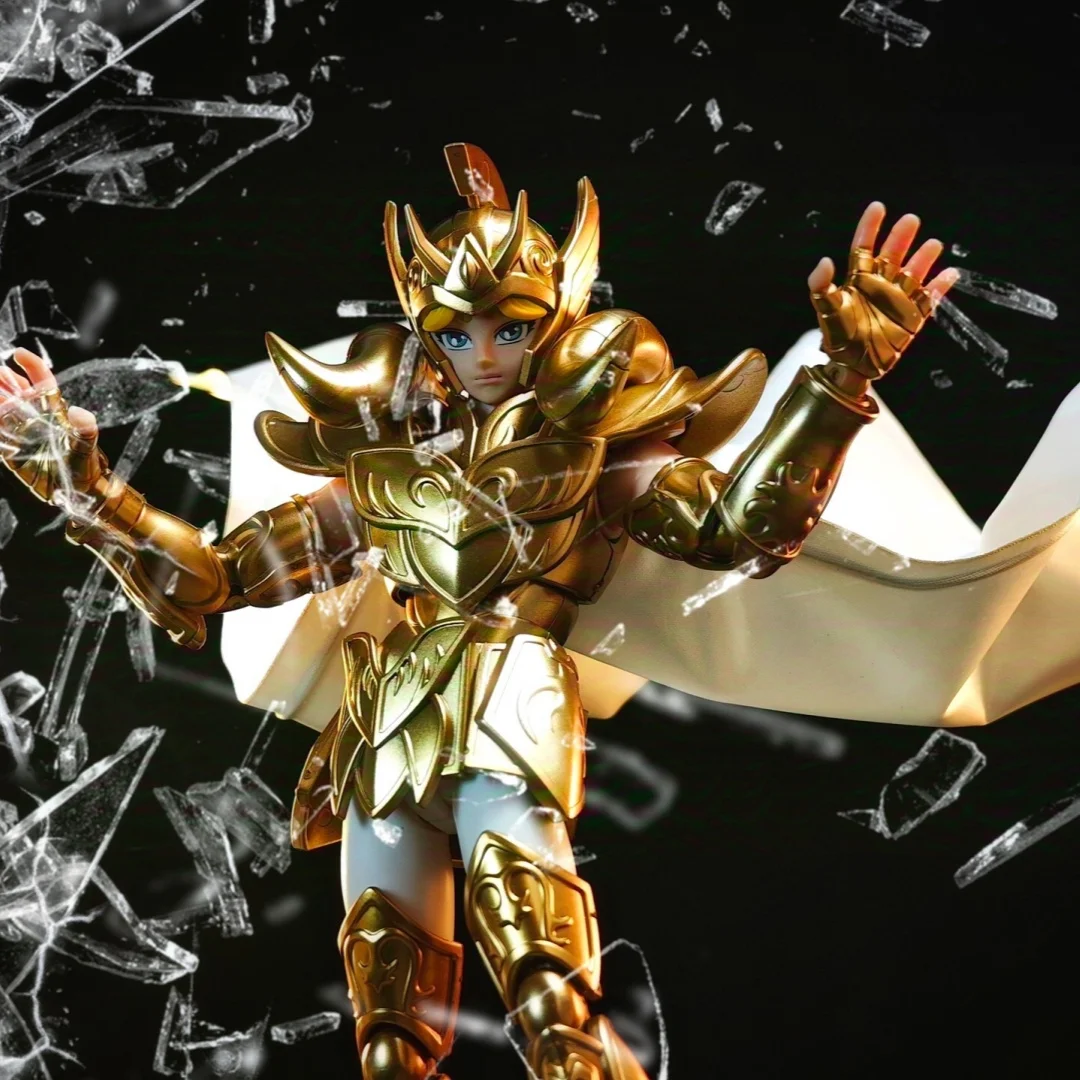 Saint Seiya Anime Shf Seiya Handmade cloak Double layer fabric with Clothes Built In Iron Wire Is for 1/12 Movable Humanoid Toys - Image 5