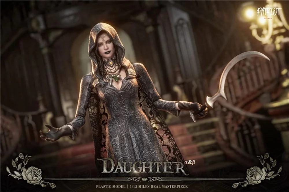 Patriot Studio Evil Magic Girl Daughter Player Residents of the Evil Full Set Moveable Action Figure Gift For Fans Collect 1/12