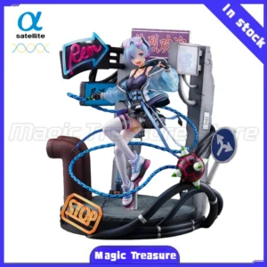 【MT】Original Alpha Satellite EStream Re: ZERO Starting Life in Another World REM Emilia RAM Neon City 1/7 Scale Figure Toy Model