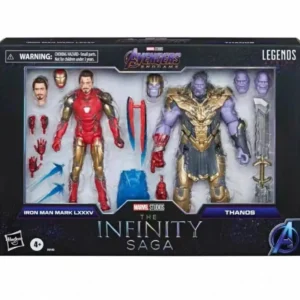 In Stock Hasbro Iron Man MK85 Snap Finger Thanos Double Set 6 Inch 1/12 Model Toys