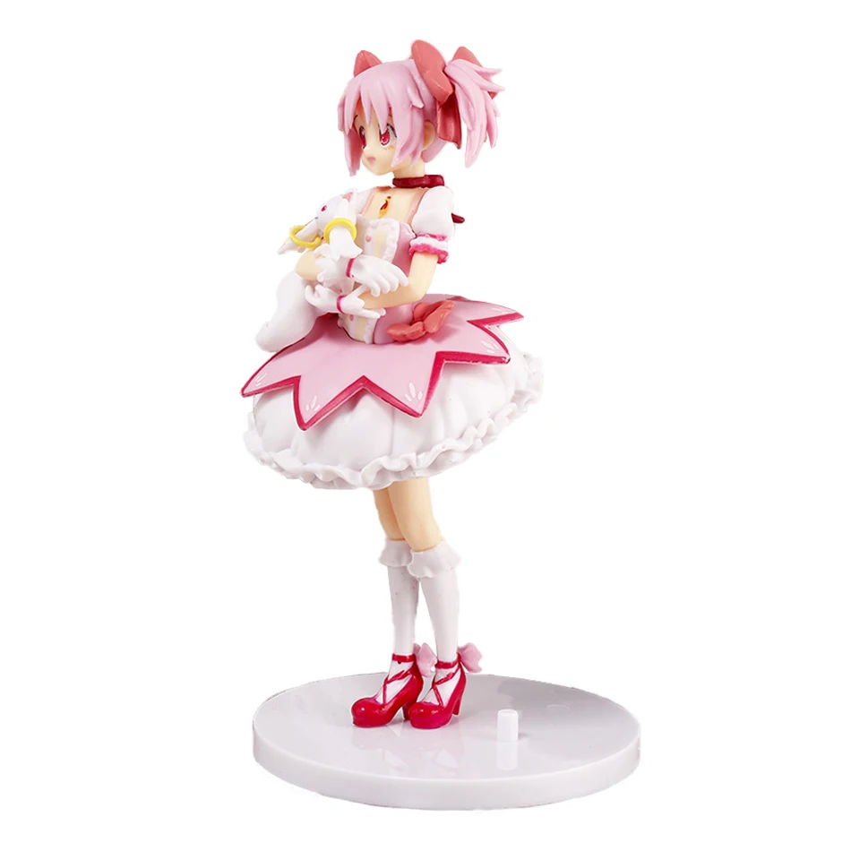 17-18cm Puella Magi Madoka Magica Aniem Figure Kaname Madoka Magic Girl PVC Anime Action Figures Anime Cartoon Model Toy Gifts - Image 5
