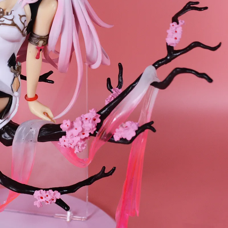 Genshin Impact Yae Miko Three College Cheongsam Sakura Action Figures Animation Two Yuan Beauty Girl College Model Display Gift - Image 4