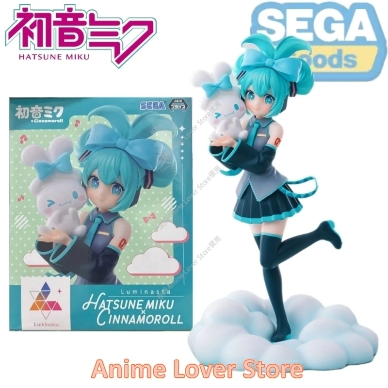 In Stock SEGA Original Luminasta Hatsune Miku Cinnamoroll Sanrio Big Ear Dog Anime Figure Toys for Kids Gift - Image 7