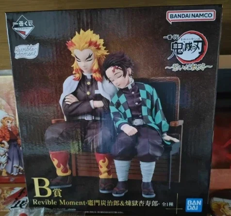 BANDAI Ichiban Kuji Demon Slayer Rengoku Kyoujurou&Kamado Tanjirou Revible Moment Figure Prize Action Figure Model Ornaments - Image 6