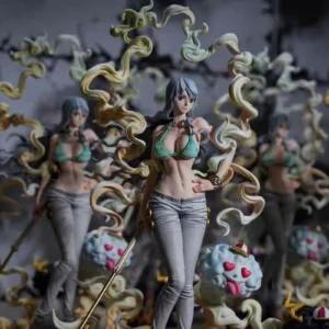 One Piece Roronoa Nika Nami Figura de Anime de estatua Combat stance Beautiful girl 11.81in/30cm Can be move PVC Mode Toys Gifts