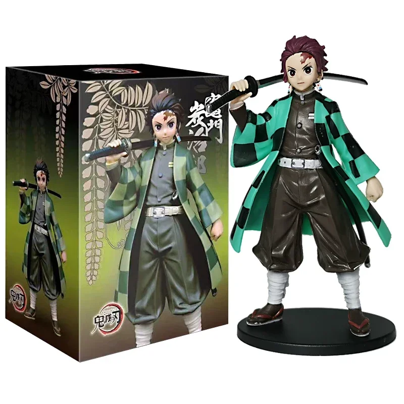 Anime Figure Demon Slayer Action Figure Toys Kimetsu No Yaiba Doll Tanjiro Nezuko Zenitsu Figurine Inosuke Warrior PVC Model Toy - Image 12
