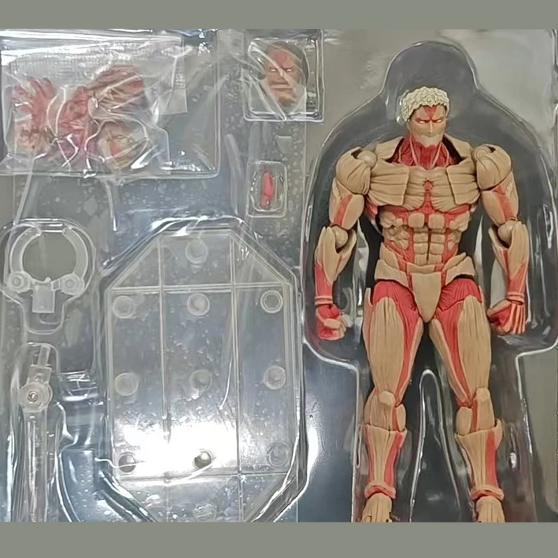 Kaiyodo Attack on Titan The Female Titan Annie Leonhart Revoltech Yamaguchi Anime Action Figures Figurine Ko Model Toys Gift - Image 9