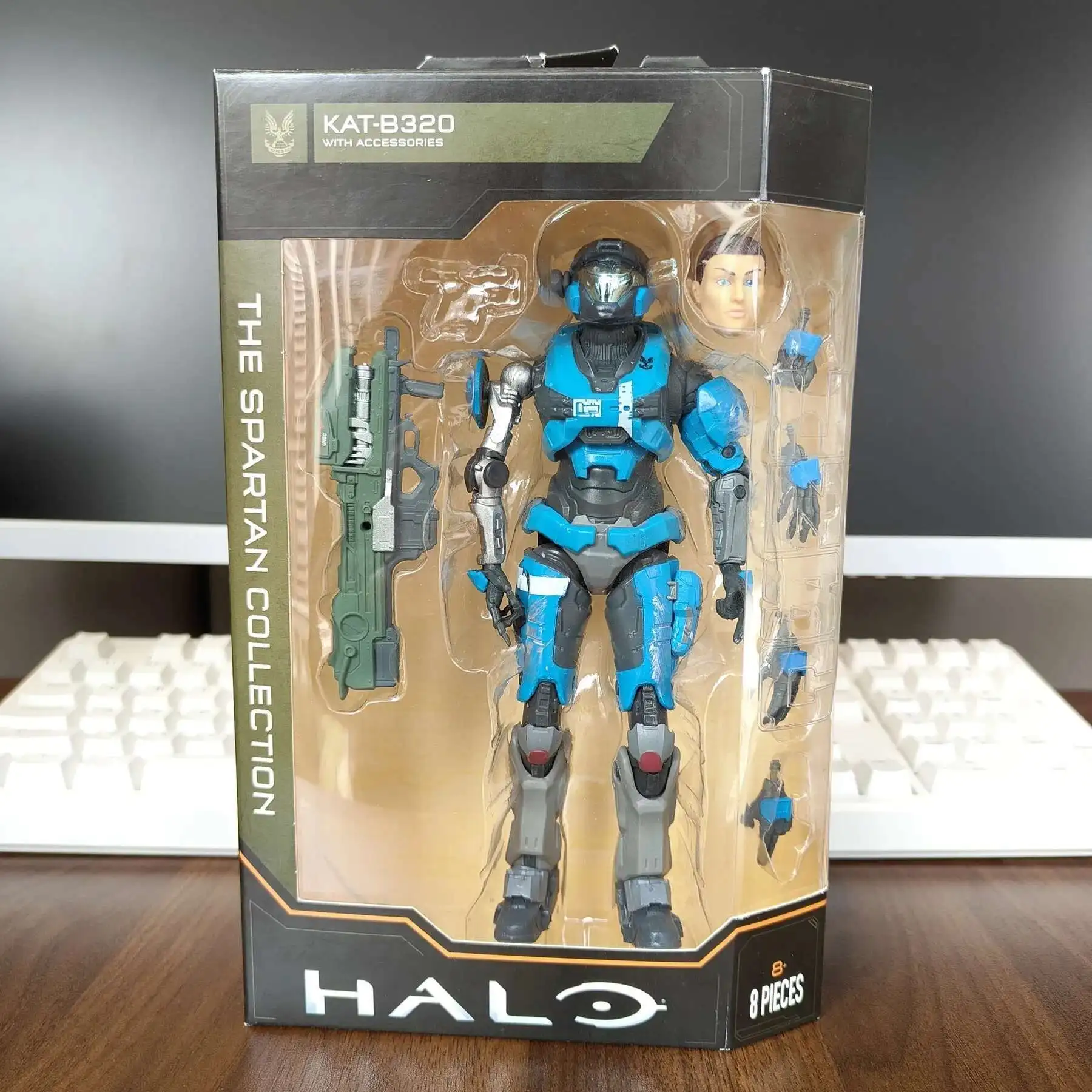 Chief Infinites Master Pilot Soldiers SPARTAN MKV KAT-B320 Movable Doll Collectible Ornaments Kids Gifts - Image 4