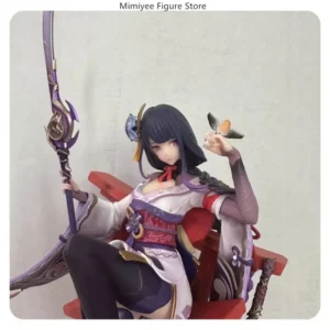 35cm Genshin Impact Raiden Shogun Game Figure Model Statue Desktop Ornament