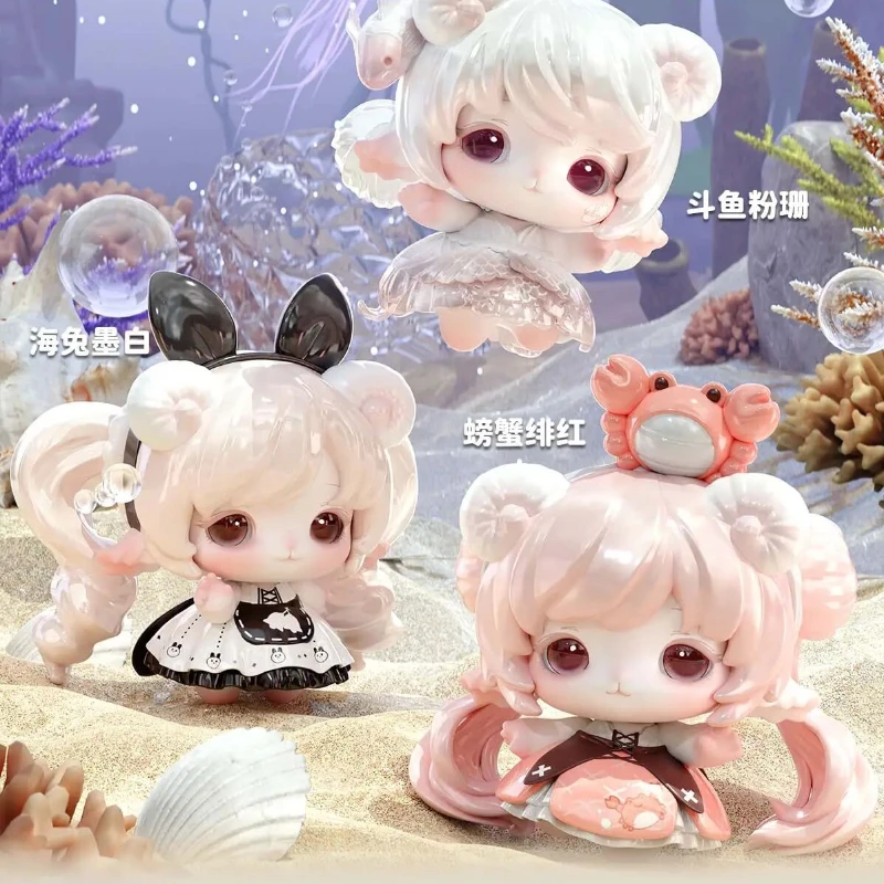 MiMiA Crystal Palace Series Blind Box Blind Box Mystery Box Cute Action Anime Figures Dolls Kawaii Toys Gift - Image 3