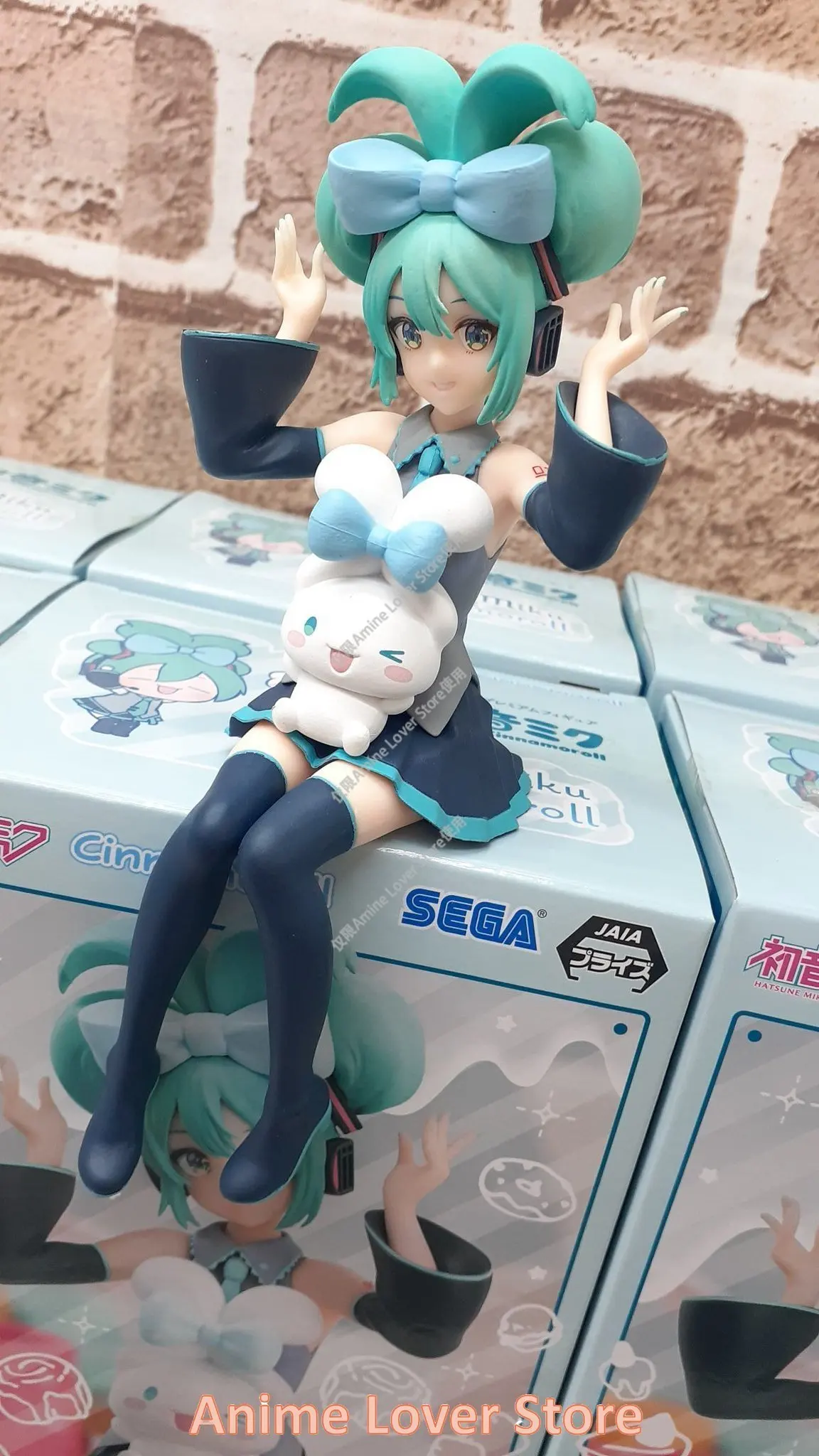 In Stock SEGA Original Luminasta Hatsune Miku Cinnamoroll Sanrio Big Ear Dog Anime Figure Toys for Kids Gift - Image 6