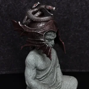 Shadow of The Erdtree Messmer Mini Helmet Figure Eldens Game Peripheral 8cm/15cm Resin Model Collectible Model Crafts Gifts Toys