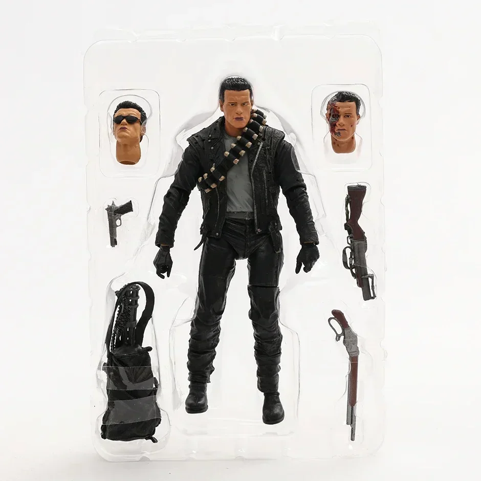 NECA Terminator 2 Sarah Connor Ultimate Action Figure Changeable Accessories PVC Model - Image 12