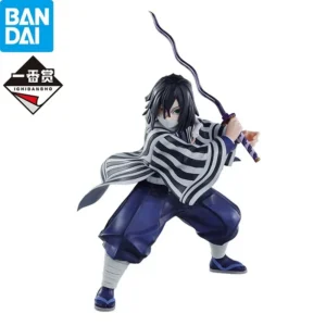 In Stock Bandai Ichiban Kuji Demon Slayer Kimetsu Hashira Training Obanai Iguro Prize B Toy Figure Anime Action Model Toys Boy