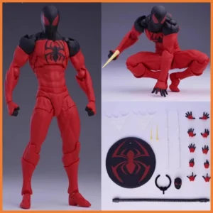 In Stock Mess Toys Anime Spiderman Neighbor The Ultimate Spider Man Peter Parker Action Figure Models Children'S Birthday Toys