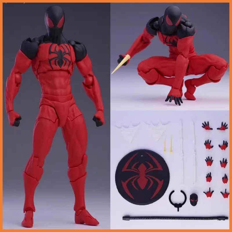 In Stock Mess Toys Anime Spiderman Neighbor The Ultimate Spider Man Peter Parker Action Figure Models Children'S Birthday Toys