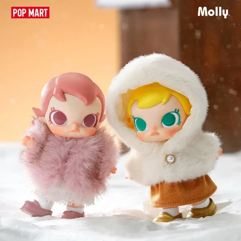 POP MART Baby Molly Winter Fit Check Mystery Box – Blind Guess Bag Anime Figure Cute Desktop Ornament Collectible Doll Gift