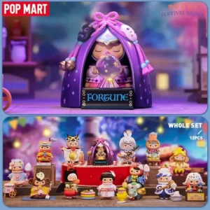 POP MART Pucky Festival Babies Series Blind Box Mystery Box Guess Bag Toys Doll Cute Anime Figure Desktop Ornaments Collection