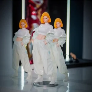 Seven Dragon Ball Animation Statue JT Man on the 18th Stand Handsomely Wholesale of anime Beautiful Girl Table Decoration