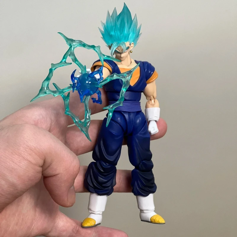 In Stock OC Toys SHF Super Saiyan God Vegetto Vegito Dragon Ball Z Anime Action Figures Figurines Models Toys Birthday Gifts