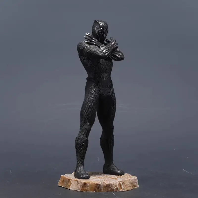 Marvel Anime Movie Statue Collection Iron Man Black Panther Premium Action Figures Desktop Ornament Pvc Toys Boy Surprise Gifts - Image 5