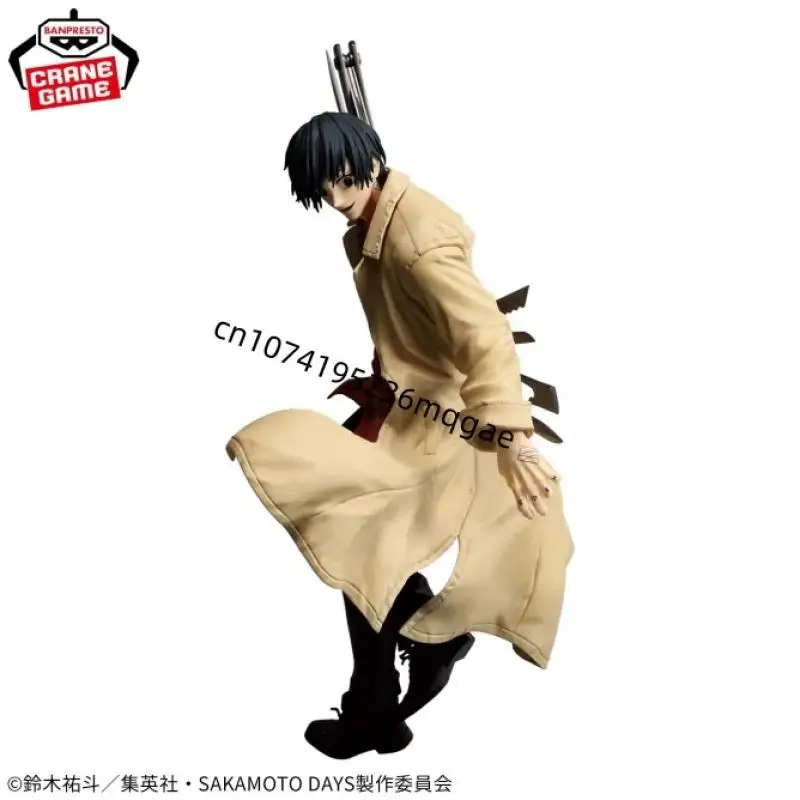 Bandai SAKAMOTO DAYS Sakamoto Taro SHIN ASAKURA LU SHAOTANG Anime Action Figures Model Collections Osaragi Ornaments Gift - Image 4