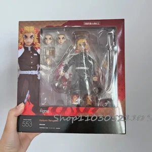 Figma Demon Slayer Figure Kimetsu no Yaiba Rengoku Kyoujurou 553 Gift Collection Model Toys