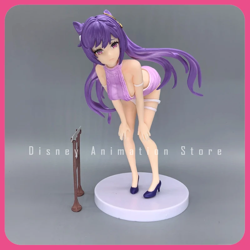 In Stock 18cm Genshin Impact Figure Keqing Swimming APEX-TOYS MiHoYo Girls Toys Anime Figure Game Action Figure Collectible Doll