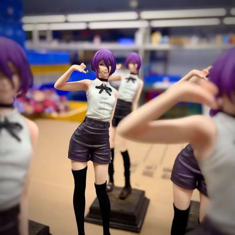 In Stock Chainsaw Man Reze Figure Bishoujo Anime Girl PVC Statue Desktop Decoration Collectible Toy Fan Gift Birthday Present