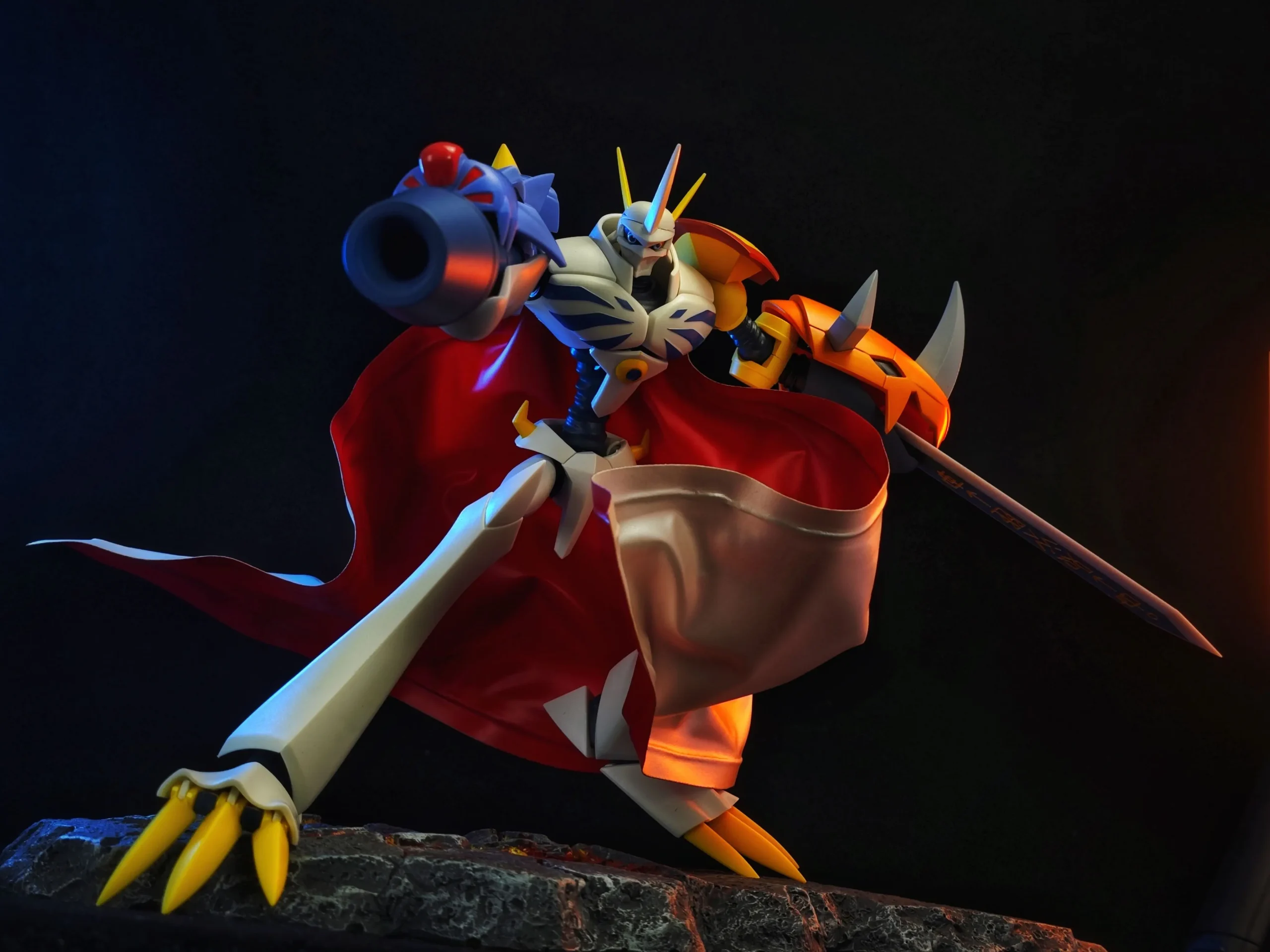 Digimon Adventure Handemade 1/12 Scale Omegamon Japanese Anime Clothing Accessories Cloak For 6inch Action Figure Toys - Image 5