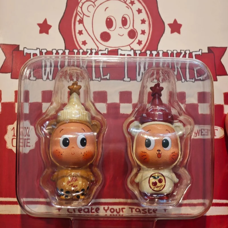 Limited POPMART TWINKLE TWINKLE Create Your Taste Mike Tea&cherry Series Blind Box Kawaii Anime Figure Caixa Caja Christmas Gift - Image 7