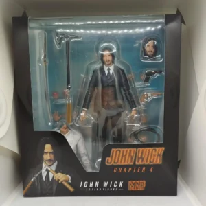 John Wick Action Figure John Wick Chapter 4 Figure Mafex 212 Ko Statue Collection Custom Model Doll Birthday Gift