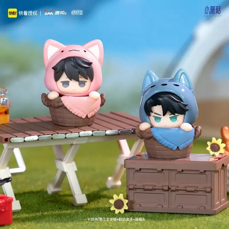 Authentic New Little Mushroom Anime Figure Mystery Box Lu Feng An Zhe Cute Doll Mini Particles Desktop Decor Collection Gift Toy - Image 4