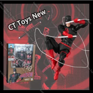 In Stock Ct Toys Daredevil Figure Mafex 223 Comic Version SHF Anime Action Figure Figurine Statue Model Custom Gifts Toys