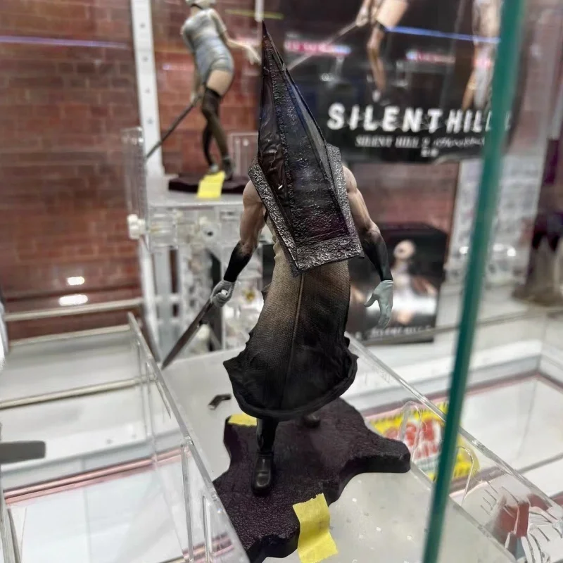 In Stock Original Konami Silent Hill 2 Figure Triangle Head Bubble Head Nurse Pvc Collectible Model Doll Toy Gift