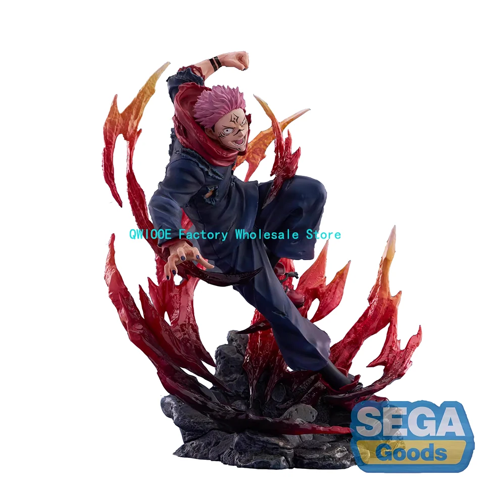 Original Genuine SEGA Jujutsu Kaisen 17cm Ryomen Sukuna Statue Action Figure Model Doll Decoration Collection Toys Gifts QWIOOE - Image 7