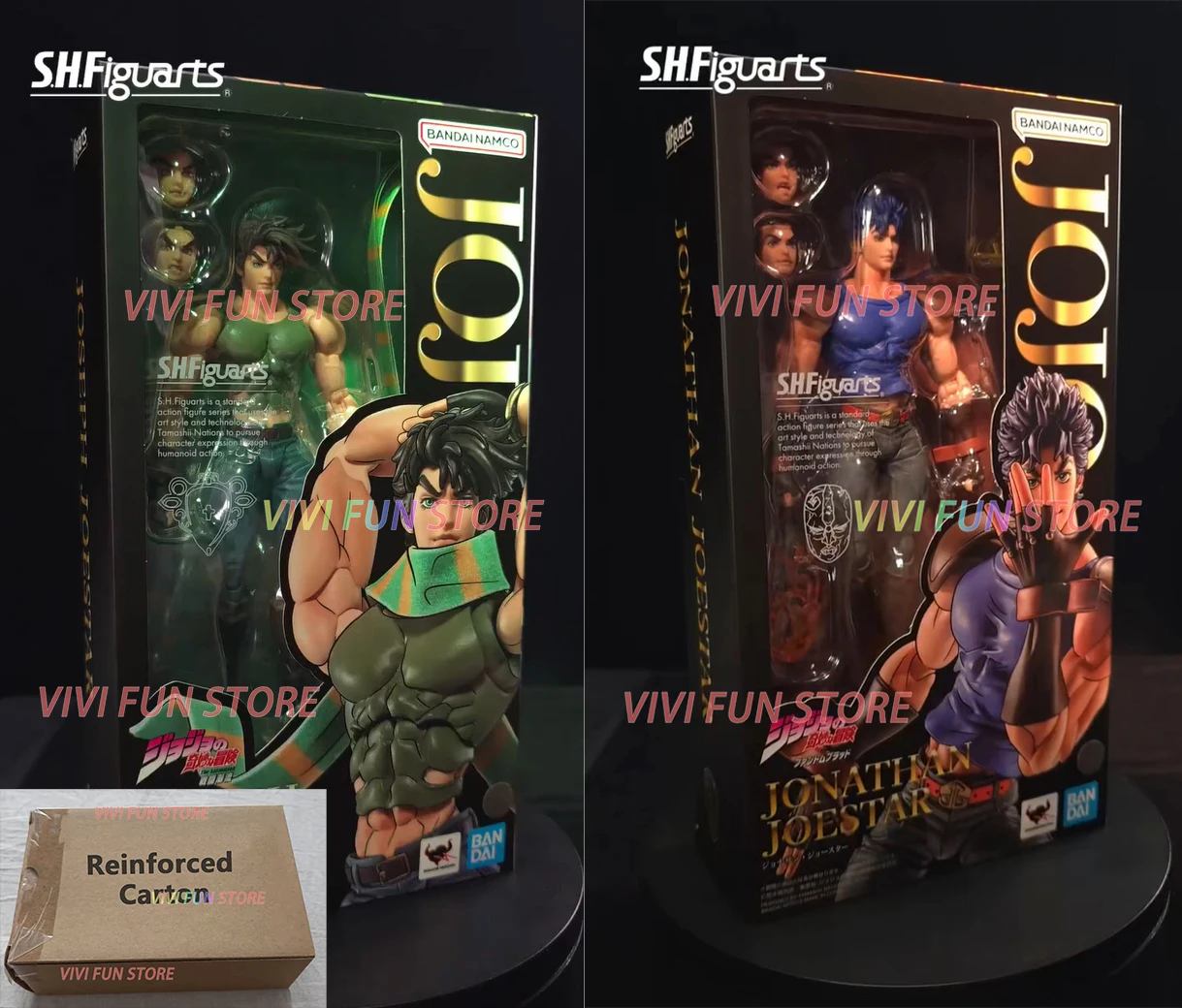 In Stock BANDAI SHF JONATHAN JOESTAR JOSEPH JOESTAR Movable Model Toys S.H.FIGUARTS JoJo's Bizarre Adventure - Image 8