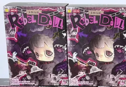 new MayMei 400% bag Rebellious Doll Plush Stuffed Animal Blind Box Collectible Bag Pendant Keychain Girls Birthday New Year Gift - Image 8