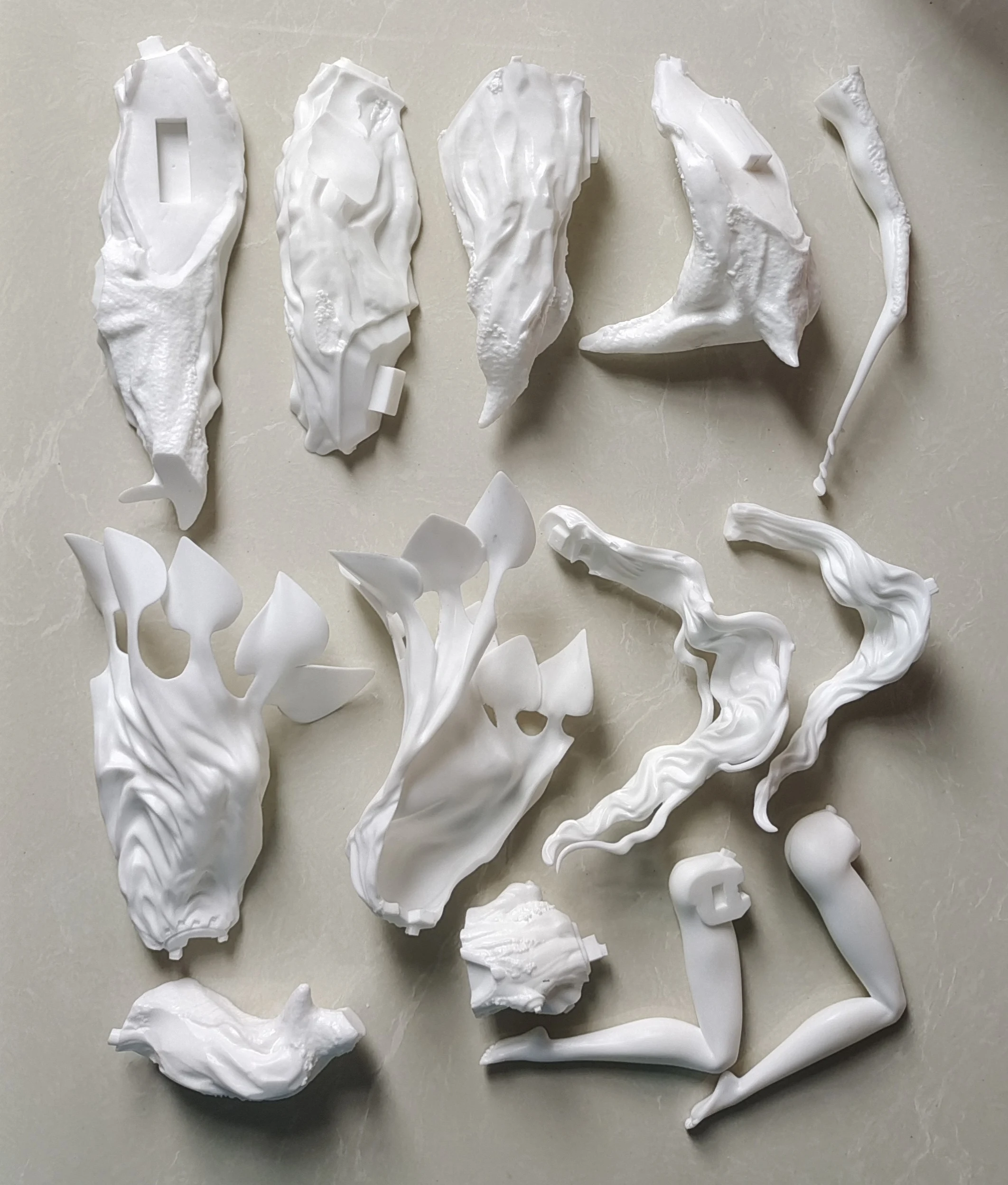 1/7 Anime The Greater Lord Rukkhadevata Genshin Impact Kit kawaii Resin GK DIY White Assembly GK Model Statue Toys doll Collect