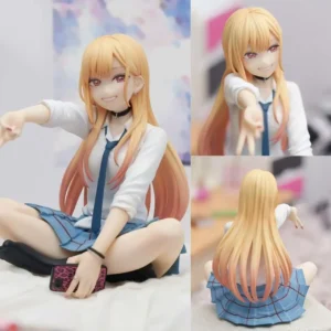 10CM Anime My Dress Up Darling MARIN KITAKAWA Figure Noodle Stopper Cute Uniform Animation Model Toys Gifts Decoration PVC