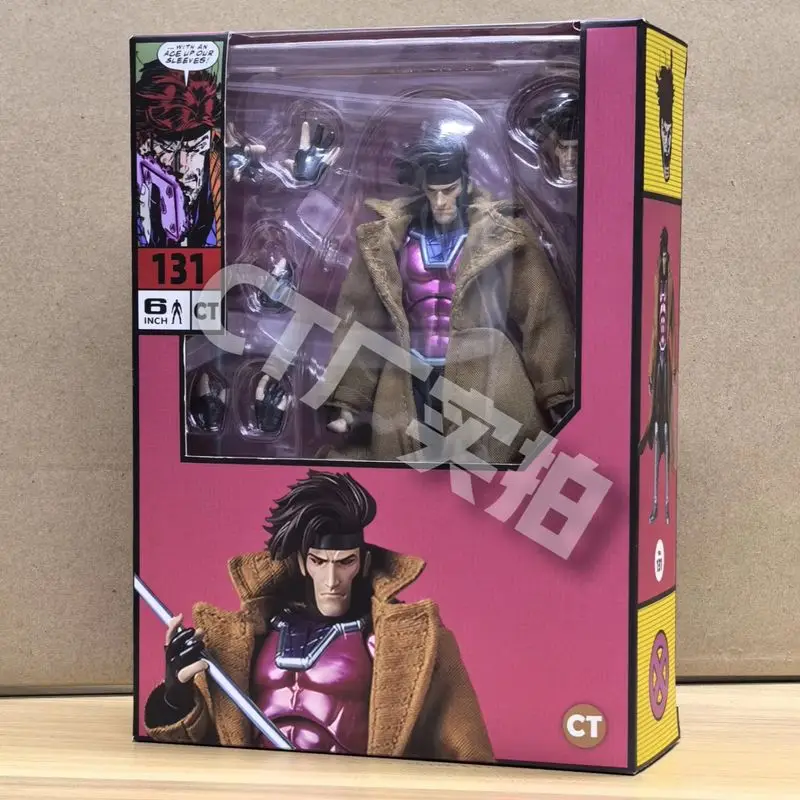 CT Toys Gambit Figure Mafex 131 X-Men Wolverine Shf Anime Action Figure 18cm Figurine Statue Model Customized Gifts for Kids - Image 5