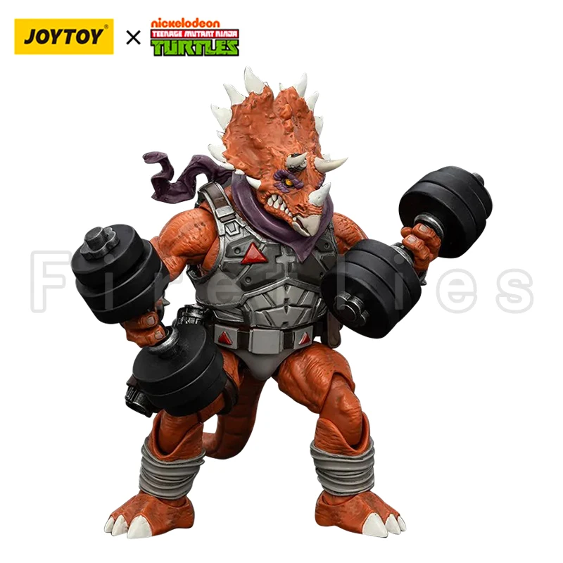 1/18 JOYTOY Action Figure Turtles-Captain Zorax Adjutant Zork Triceraton Infantryman Casey Jone Anime - Image 4