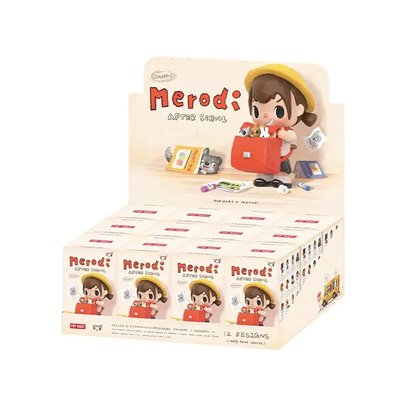 POP MART Merodi After School Chapter 1 Blind Box Collectible Naughty Girl Figure Surprise Toys Gift Desktop Decor Mystery box - Image 18