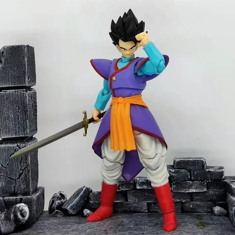 In Stock Dragon Ball Anime Figures Kaioshin Son Gohan Action Figure Supreme Kai God of Creation Shf Pvc Model Desktop Decoration - Image 4