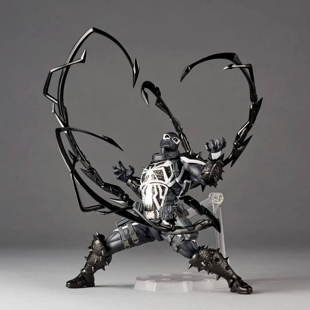 Anime Toys Agent Anti Venom Action Figure Kaiyodo Figurine Pvc Movable Collection Edward Eddie Brock Ko Model Toy Gfit - Image 6